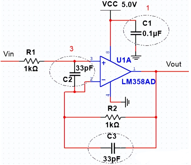 為什麽運放電路一般都會加這幾個電容，到底有啥用？